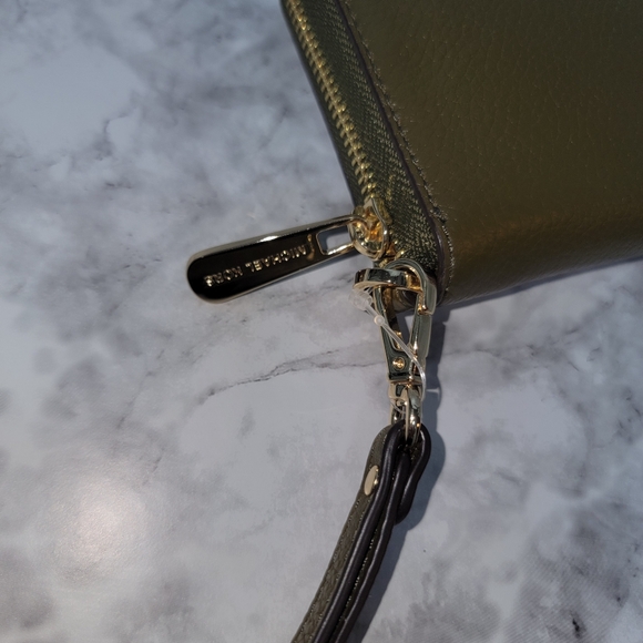 NWT Michael Kors Women's Jet Set Travel Large Continental Pebbled Leather Wallet - Picture 4 of 7